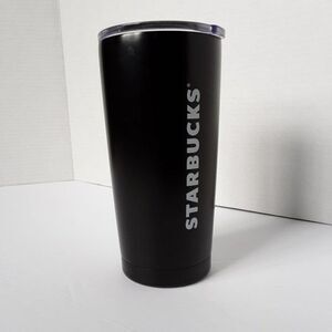 Starbucks Black Stainless Steel Tumbler 20fl oz